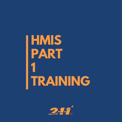 HMIS Part 1 Training