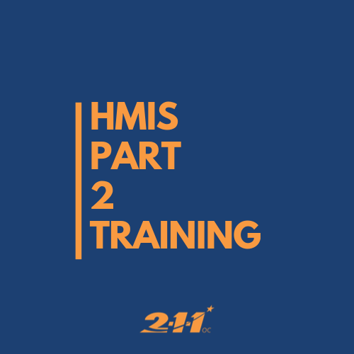 HMIS Part 2 Training