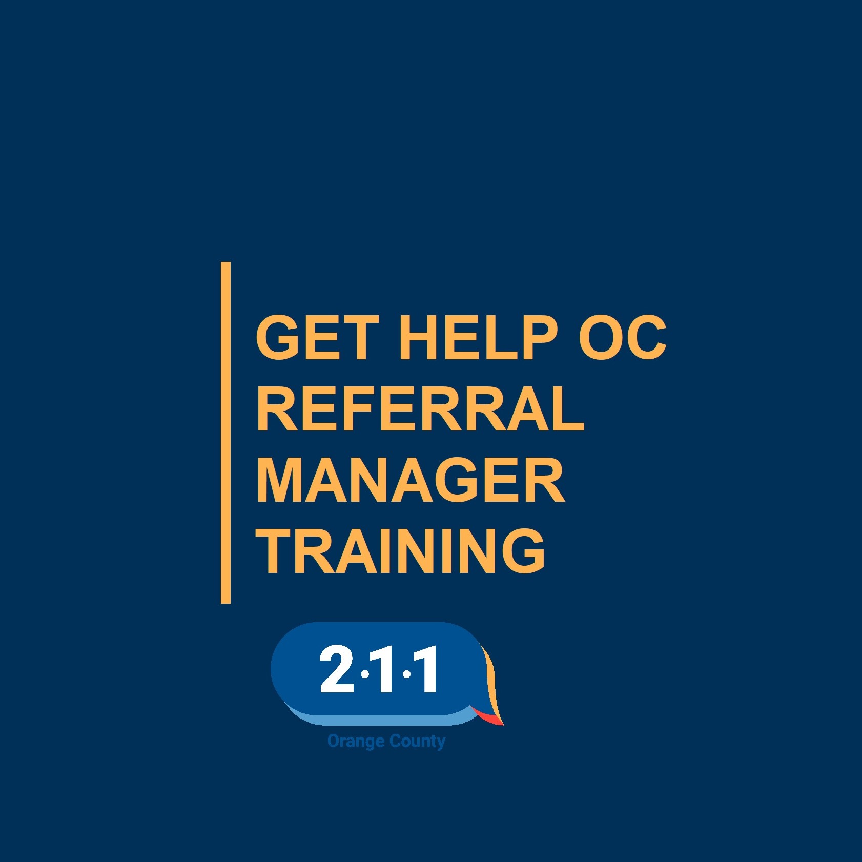 GetHelpOC – Referral Manager Training Course